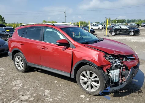 2013 Toyota Rav4 Limited из США, поврежденный, VIN 2T3DFREV8DW073580